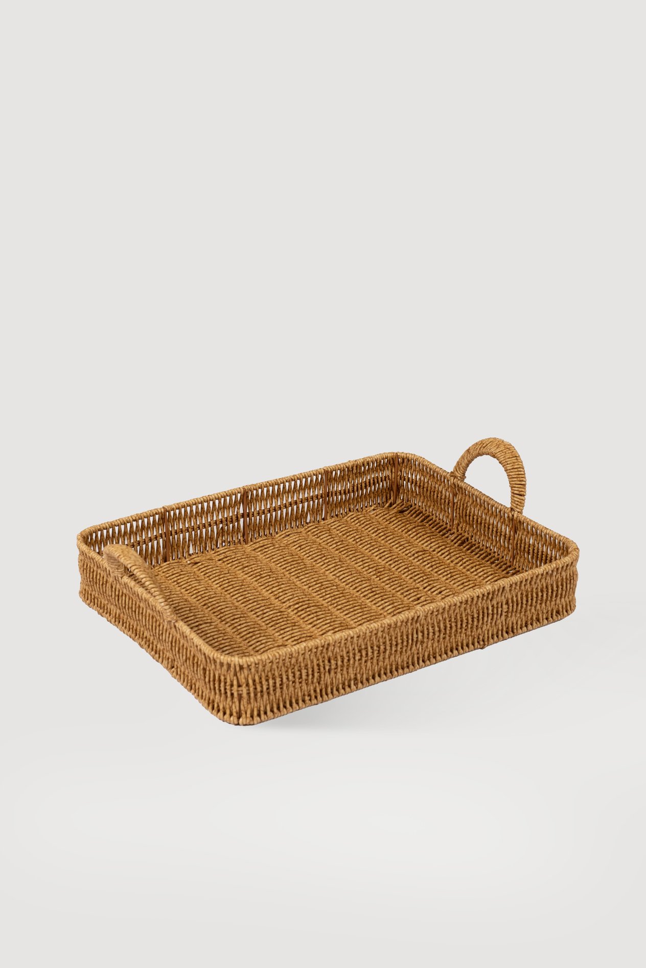 Plateaux Rattan Tepsi Seti