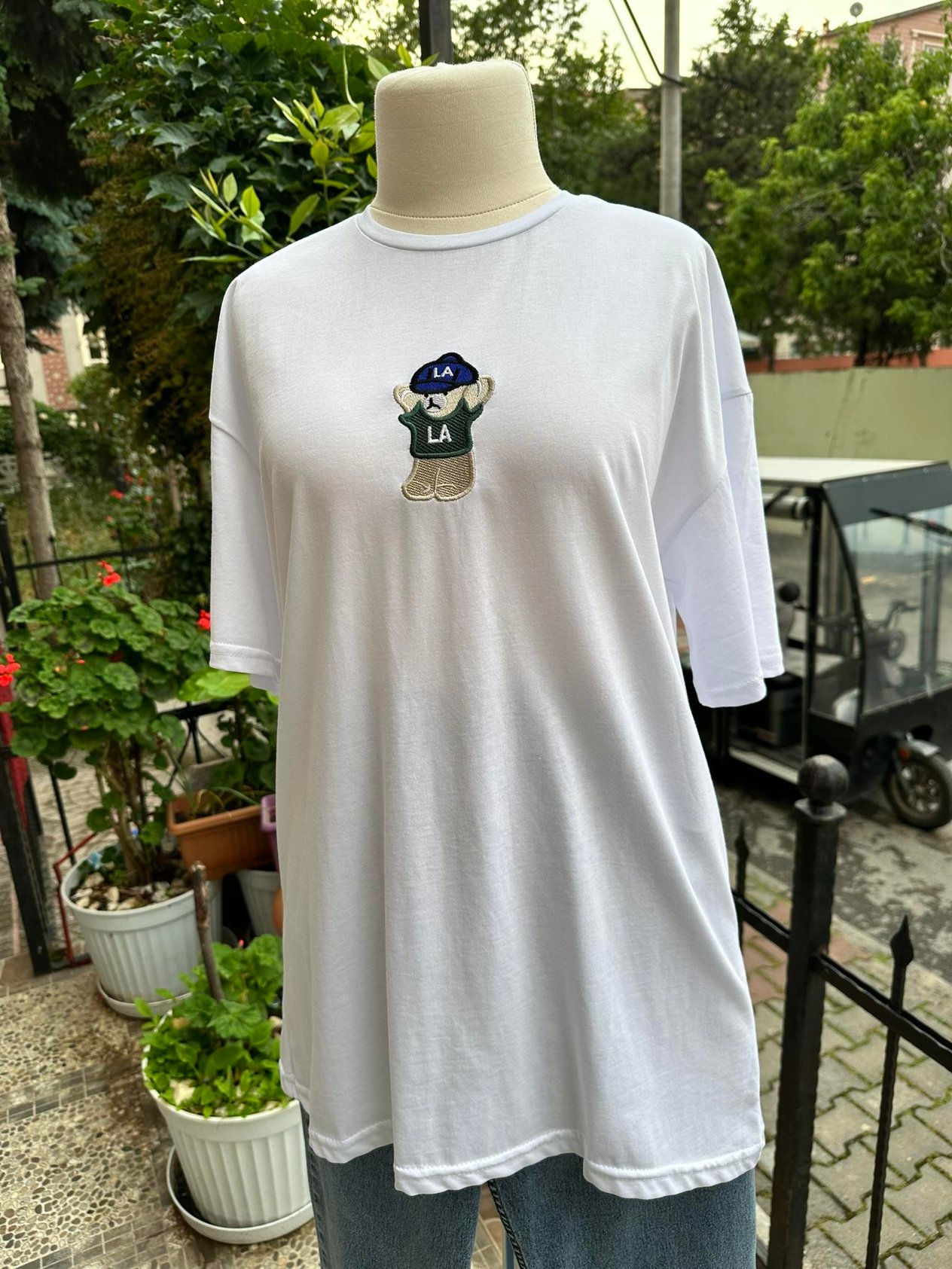 BEYAZ TEDİ T-SHIRT