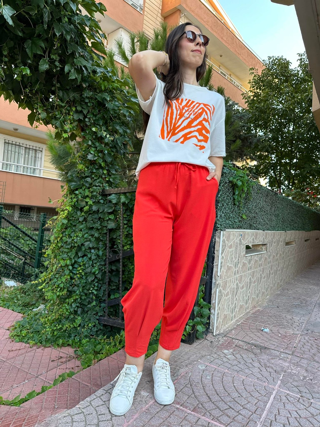 MERCAN PAÇA PENSLİ AYROBİN PANTOLON