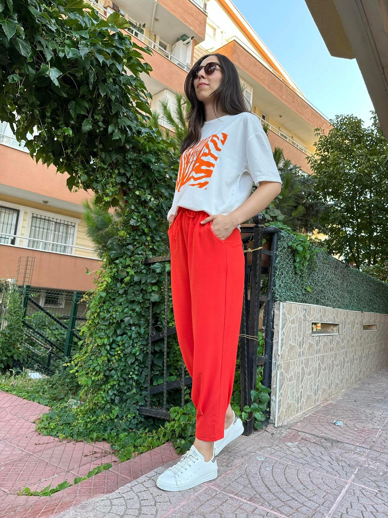 MERCAN PAÇA PENSLİ AYROBİN PANTOLON