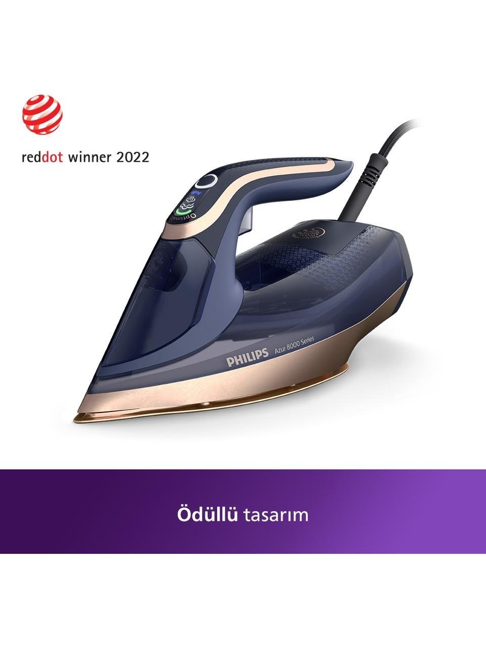 Philips Azur 8000 Serisi DST8050/20 3000 W Buharlı Ütü