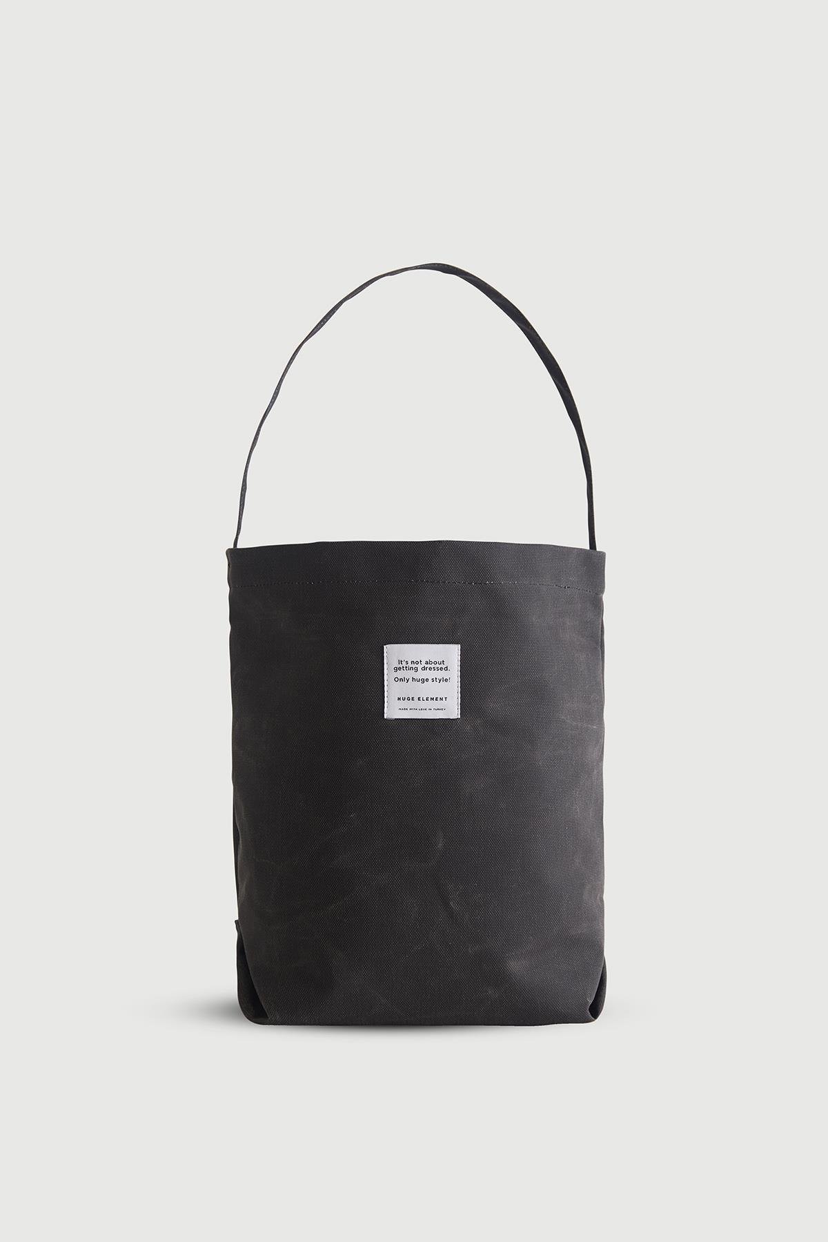 Huge Basket Bag Black