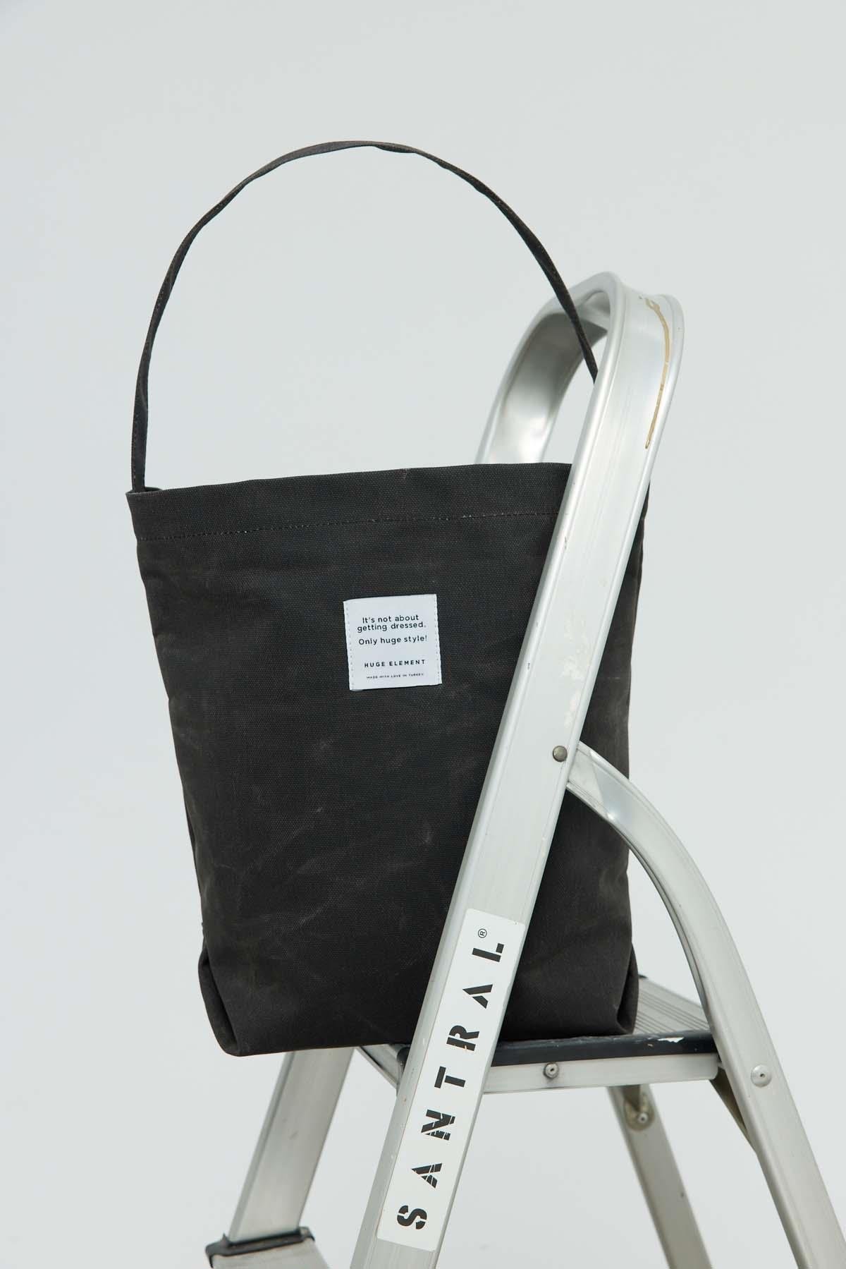 Huge Basket Bag Black