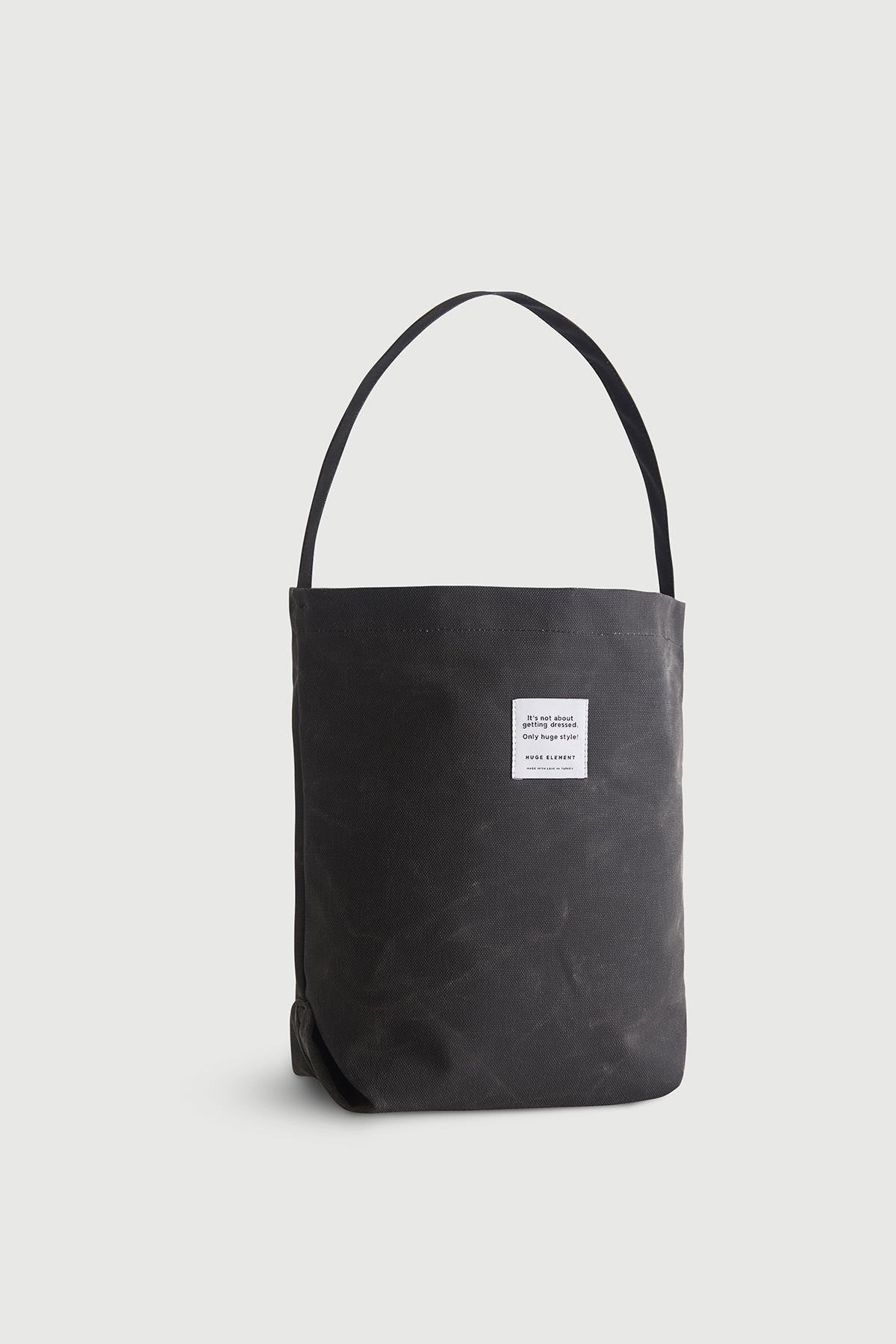 Huge Basket Bag Black