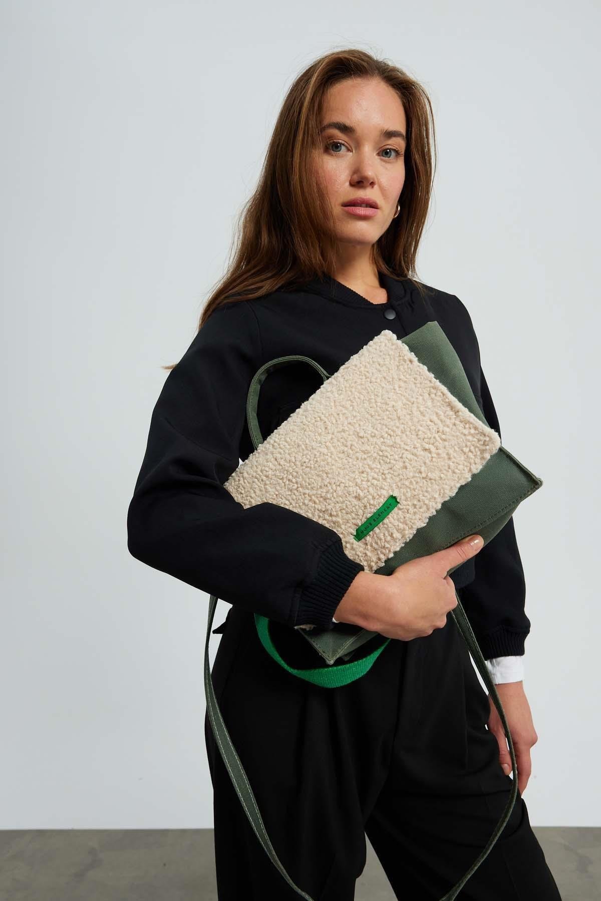 Huge Cuvert Teddy Khaki Bag Special Edition