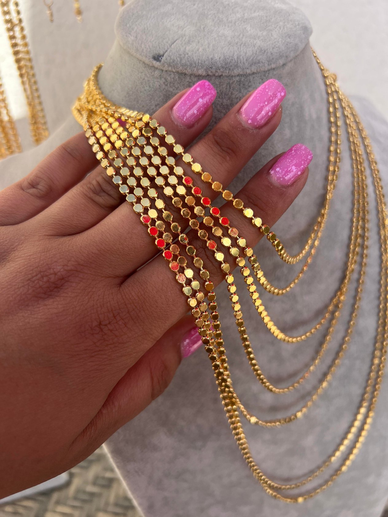 40 CM CHOKER GOLD VAZGEÇİLMEZ EZME KOLYEMİZ