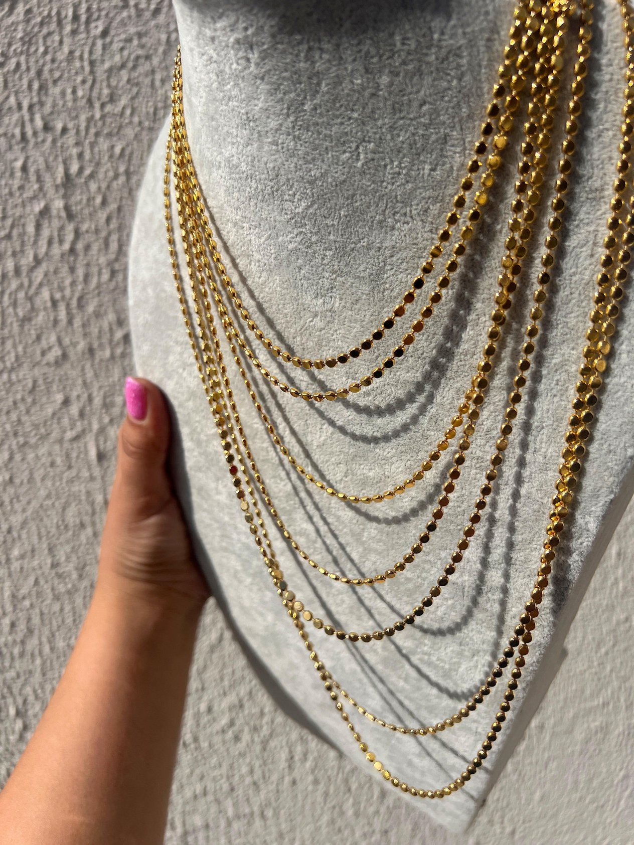 40 CM CHOKER GOLD VAZGEÇİLMEZ EZME KOLYEMİZ