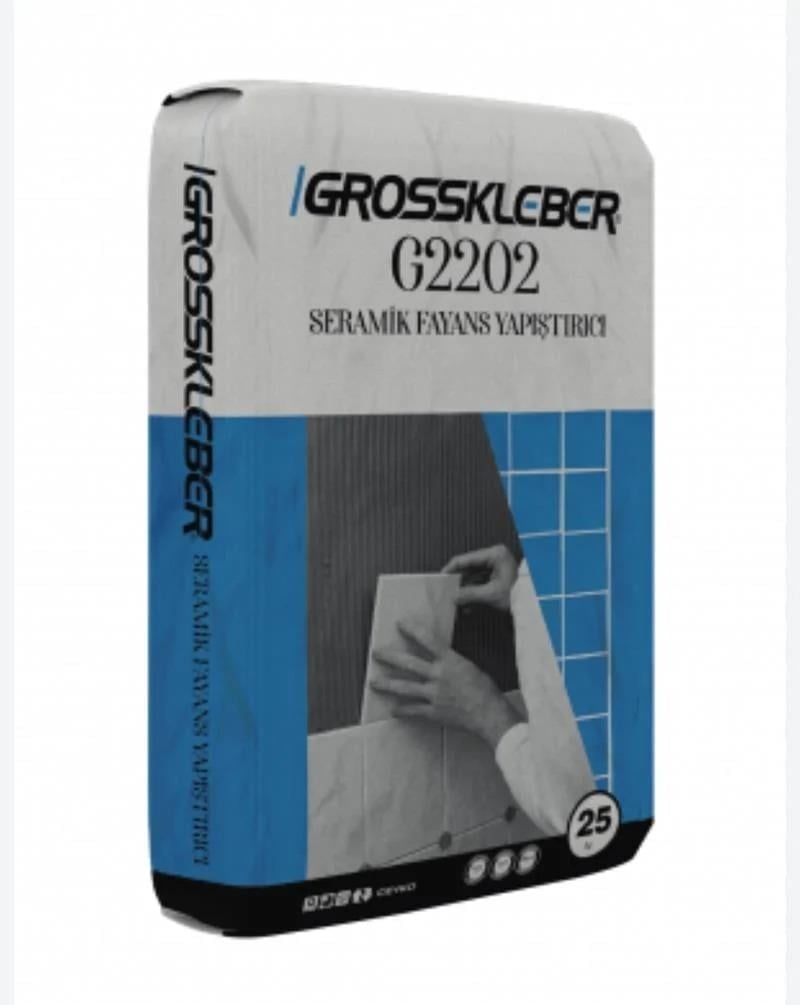 DiğerGross Klaber Fayans Yapıştırıcı 25 Kg Gri