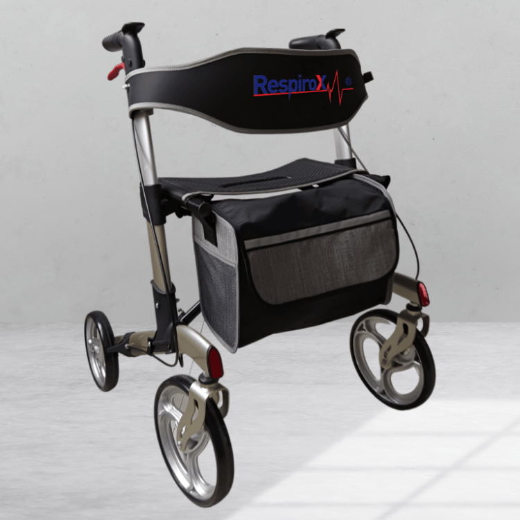ROLATÖRMarkasızRespirox RR-04 Katlanabilir Lüx Alüminyum Rolatör Respirox RR-04 Katlanabilir Lüx Alüminyum Rolatör Gri 