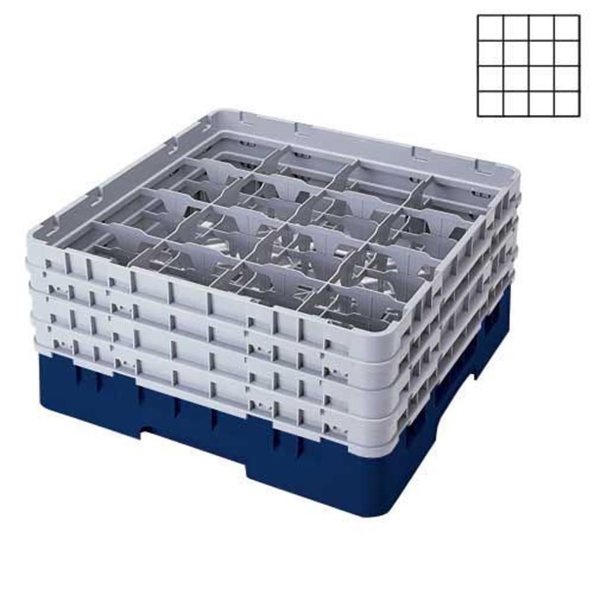 BasketlerCambro16 Bölmeli Camrack Basket 27,9 cm