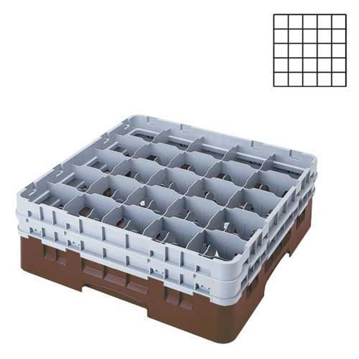 BasketlerCambro25 Bölmeli Camrack Basket 13,3 cm