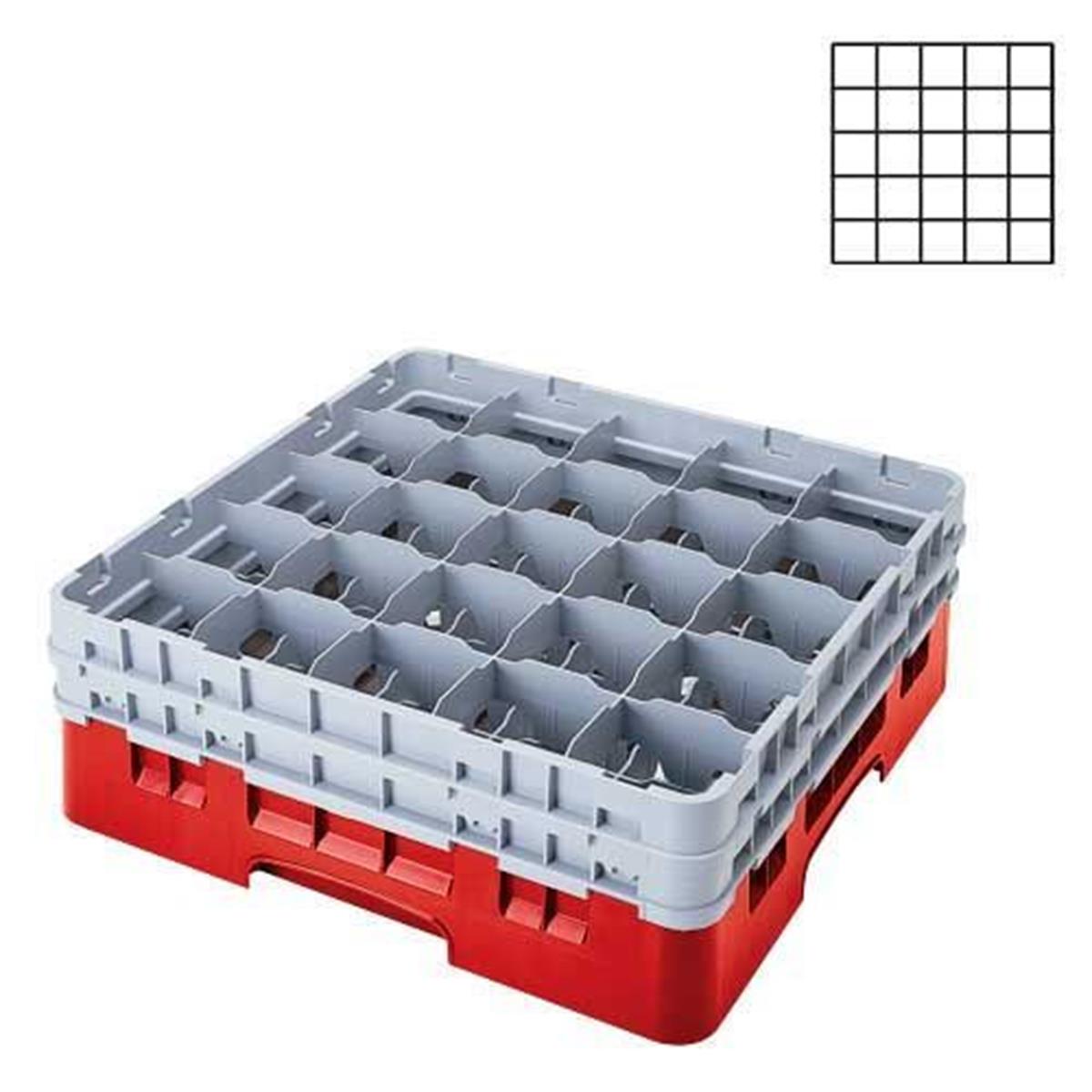 BasketlerCambro25 Bölmeli Camrack Basket 13,3 cm