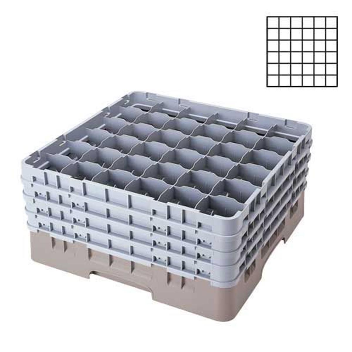 BasketlerCambro36 Bölmeli Camrack Basket 25,7 cm