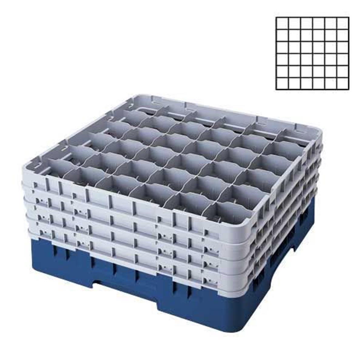 BasketlerCambro36 Bölmeli Camrack Basket 25,7 cm