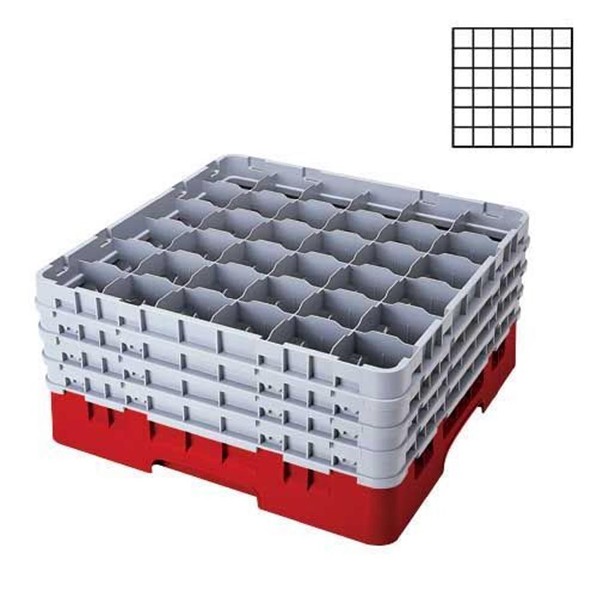 BasketlerCambro36 Bölmeli Camrack Basket 25,7 cm
