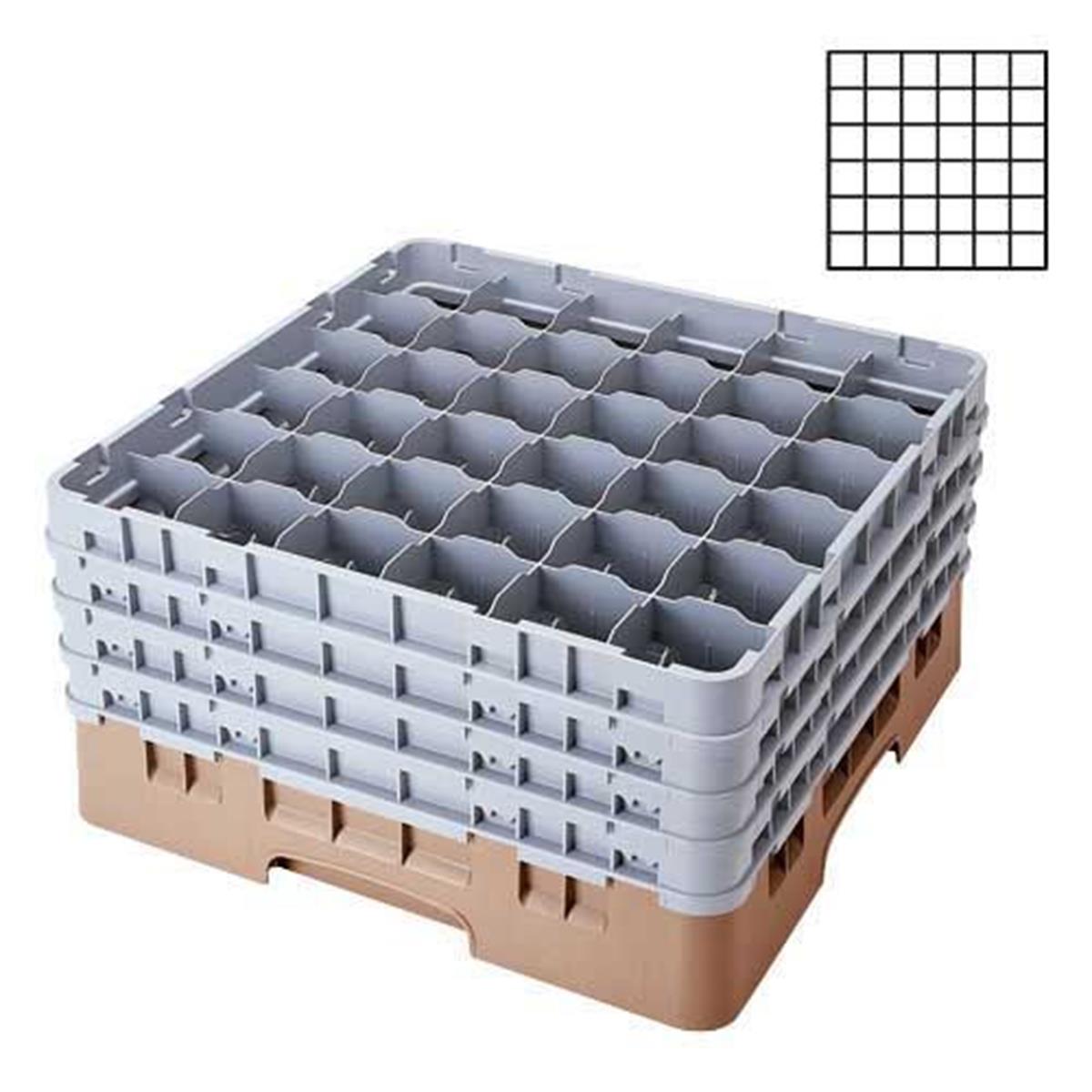 BasketlerCambro36 Bölmeli Camrack Basket 29,8 cm