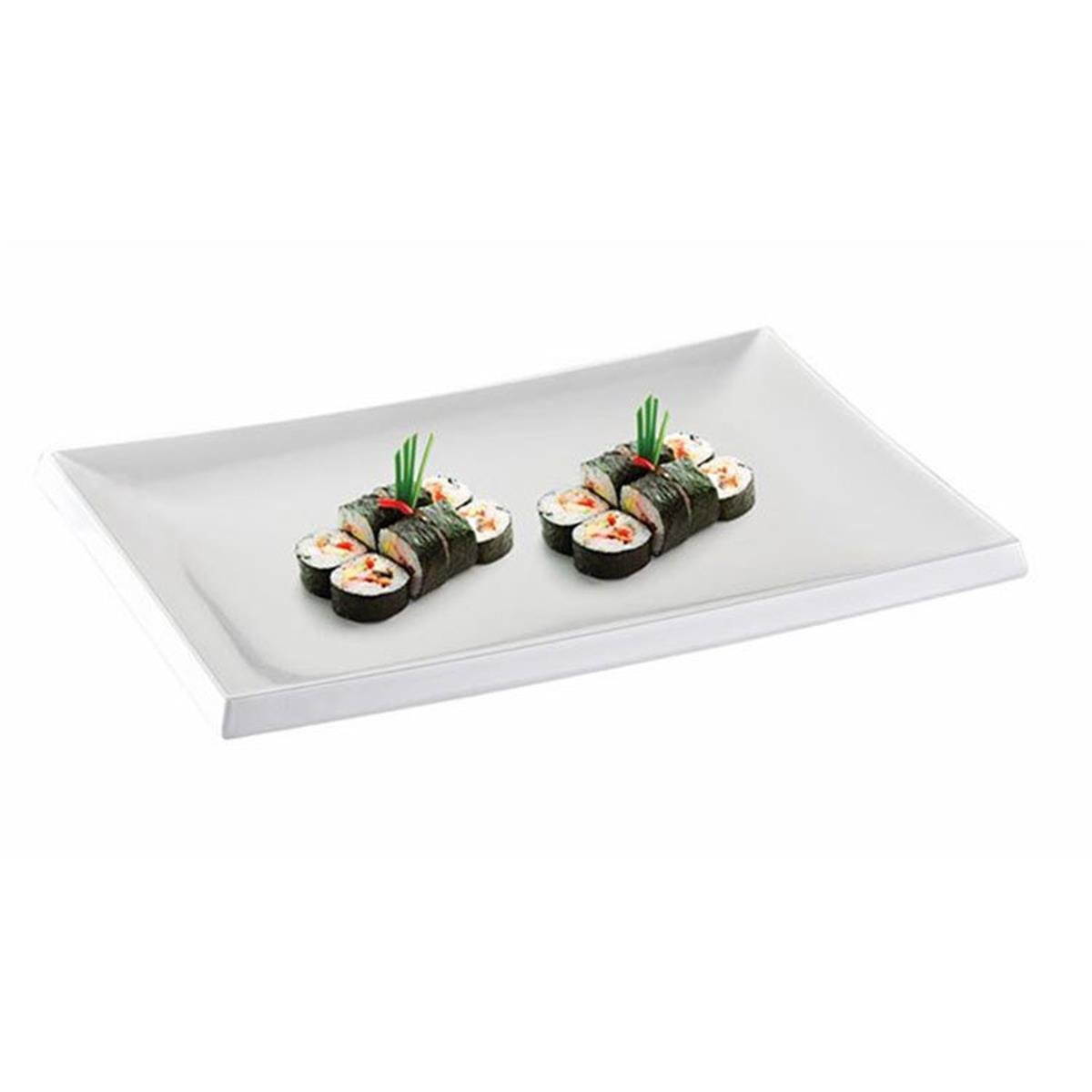 Biradlı Açık Büfe Sushi TabakMelaminBiradlıAçık Büfe Sushi Tabak
