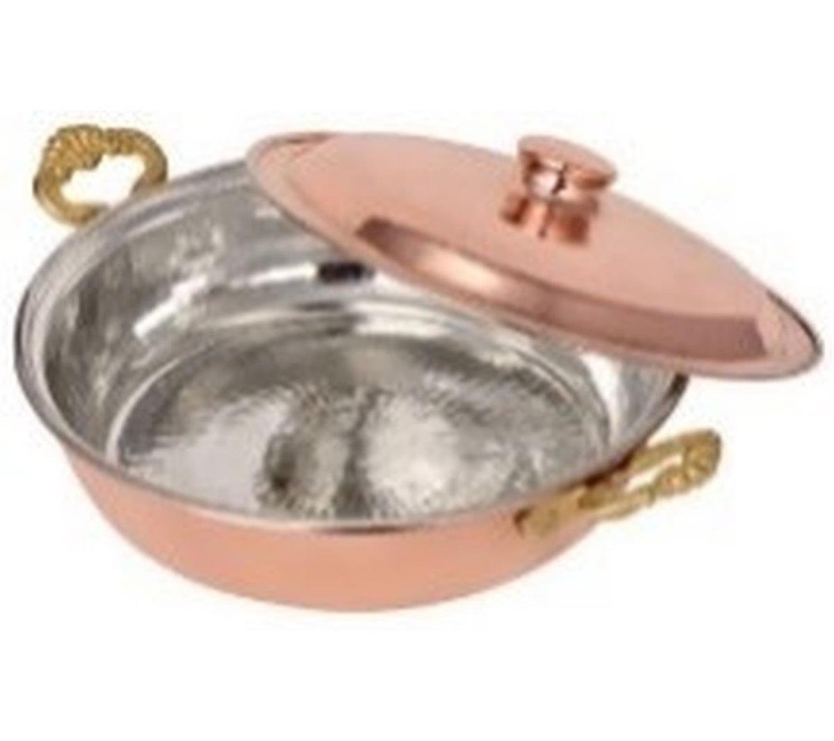 Zino Copper - Bakır |  Bakır Ankara Tava Kapaklı 20 cmBakır ÜrünlerZino Copper - BakırBakır Ankara Tava Kapaklı 20 cm