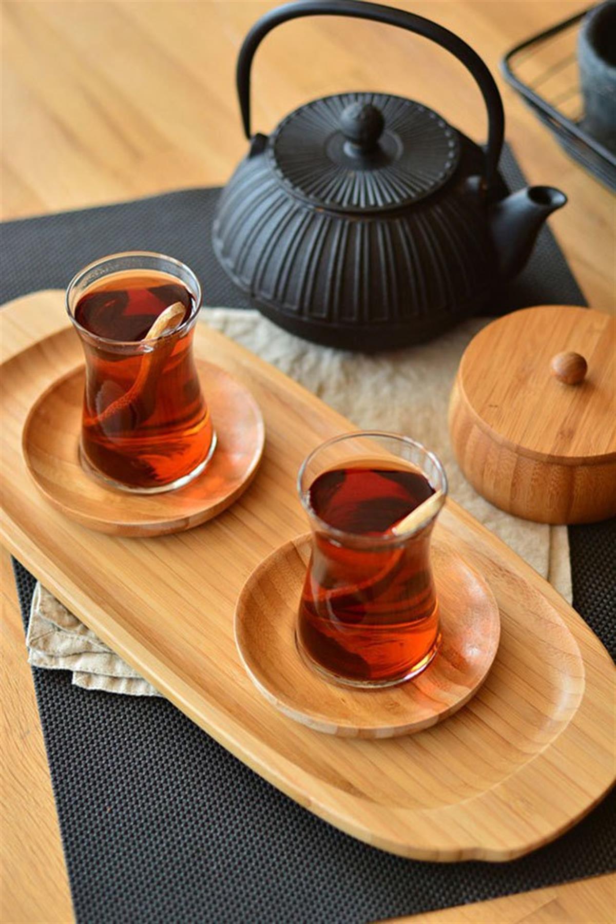 Bambum Getto - Ahşap Dikdörtgen Tepsi BüyükBambumBambumBambu Dikdörtgen Tepsi Büyük