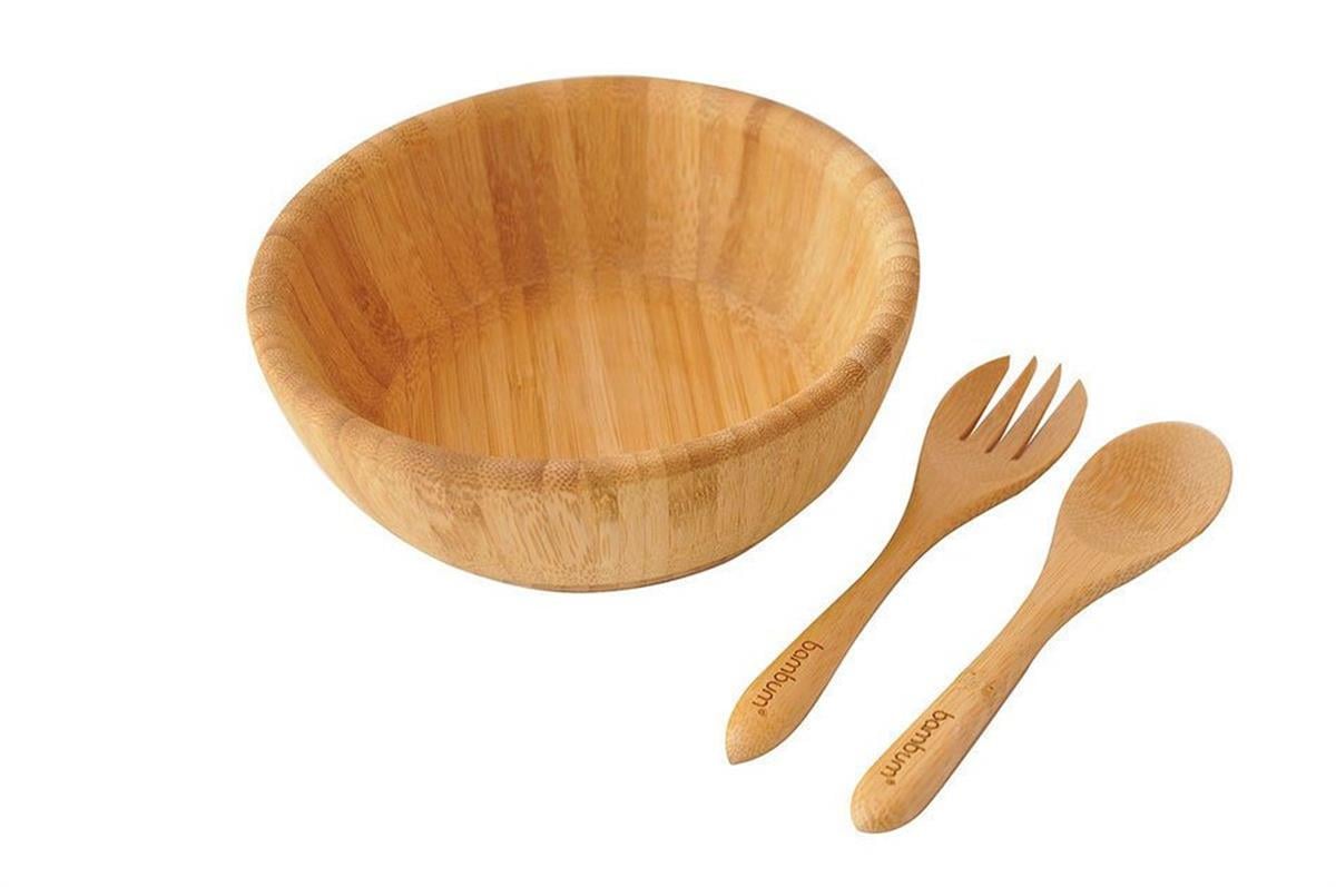 Bambu Ahşap Babilo Mama SetiBambumBambumBambu Mama Seti