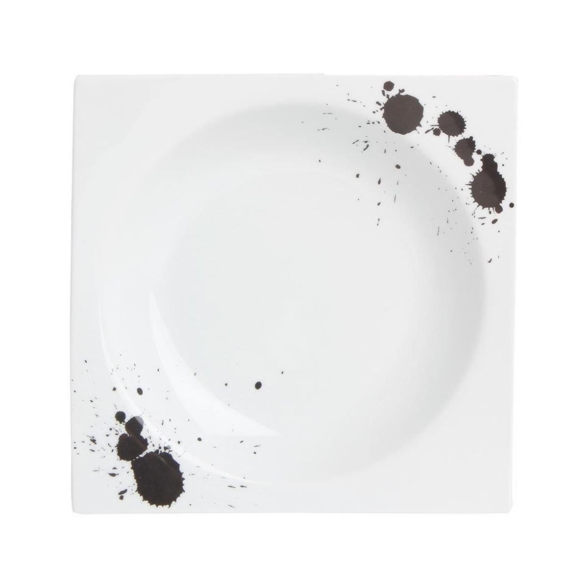 Porland Porselen | Black Touch | Porselen Çukur Tabak 28 cm A+PBlack TouchPorlandBlack Touch Porselen Çukur Tabak 28 cm A+P