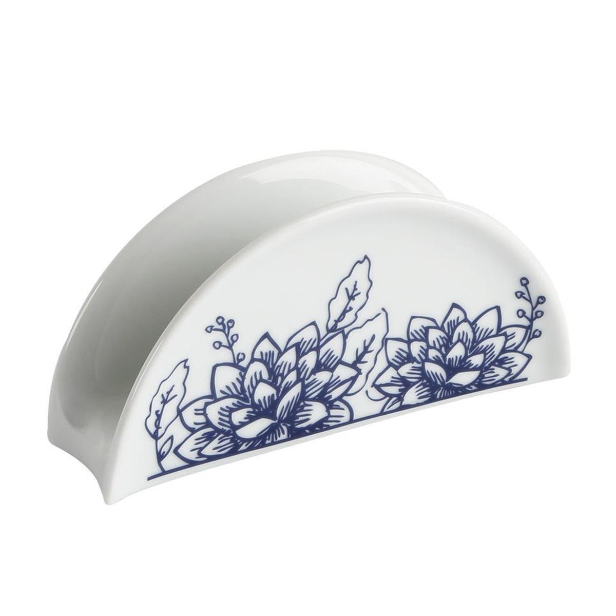 Porland Porselen | Blue Manoir | Porselen Peçetelik 14 cm A+PBlue ManoirPorlandBlue Manoir Porselen Peçetelik 14 cm A+P