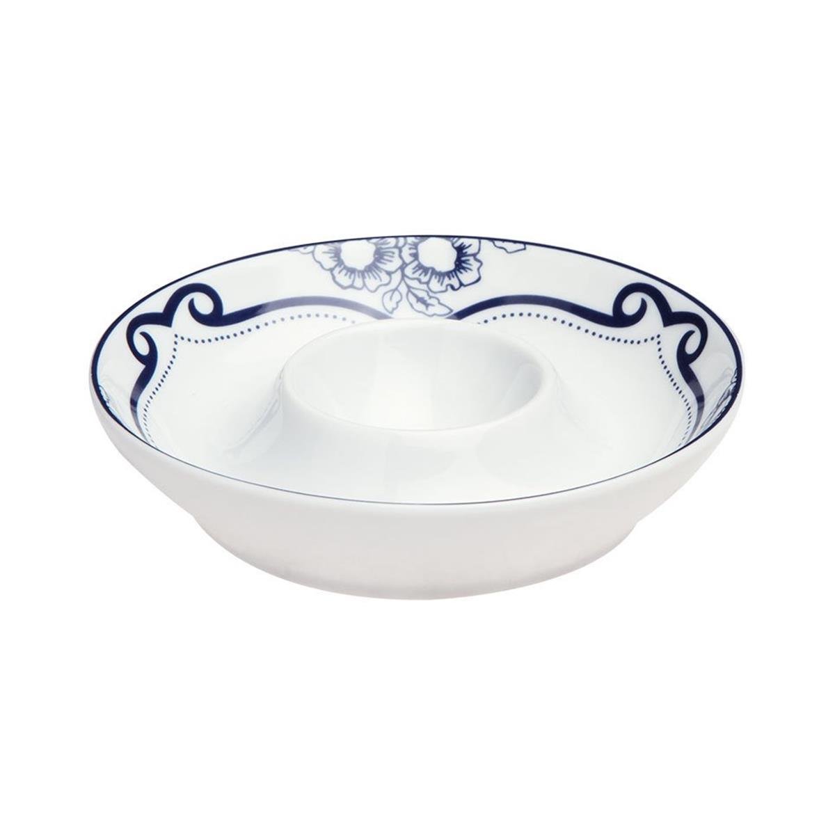 Porland Porselen | Blue Manoir | Porselen Yumurtalık 11 cm A+PBlue ManoirPorlandBlue Manoir Porselen Yumurtalık 11 cm A+P