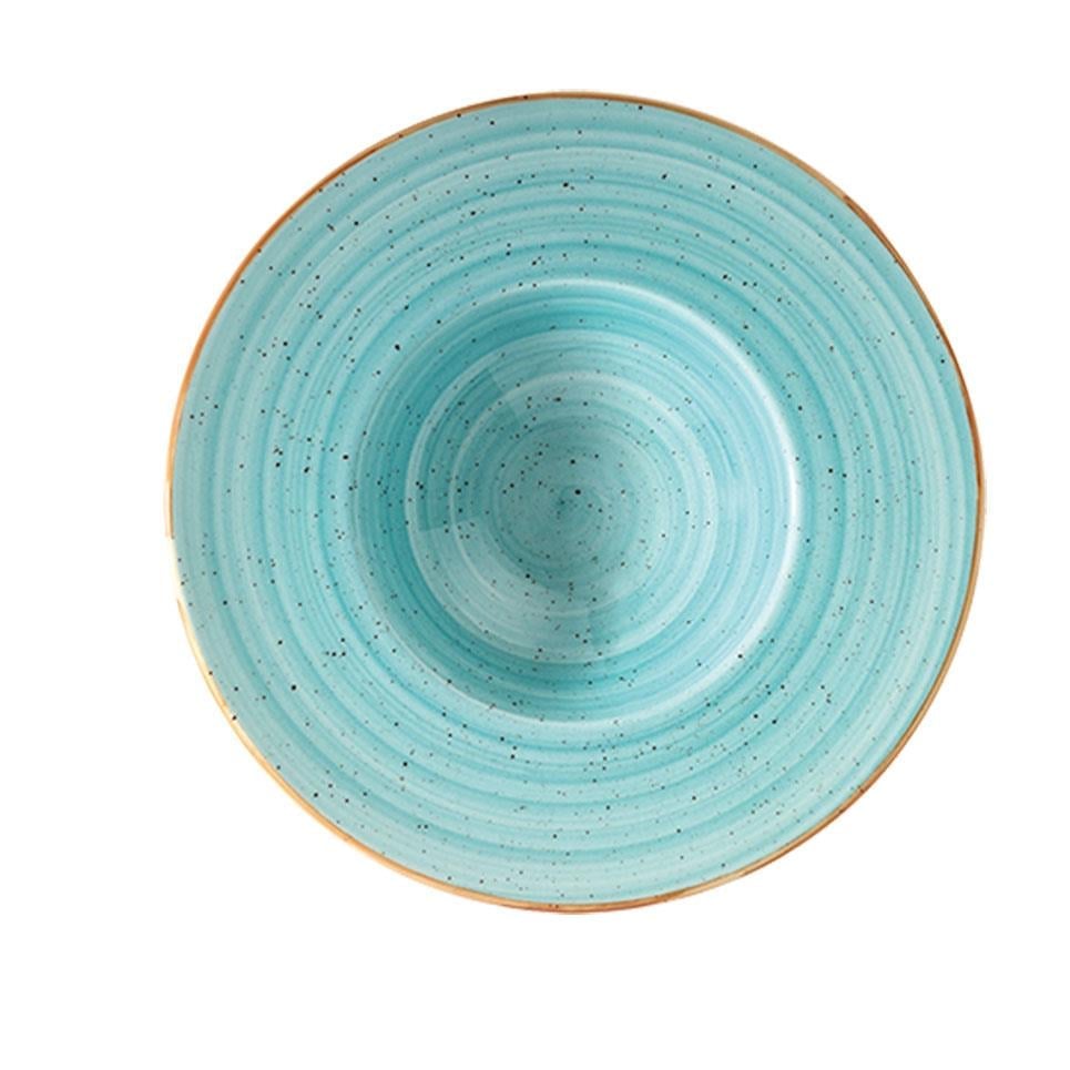 Aura AquaBonnaBonna Aura Aqua Banquet Çukur Tabak 28 cm
