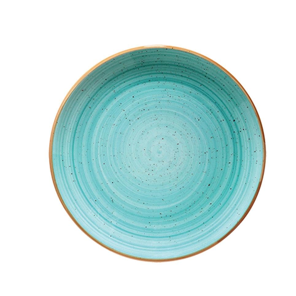 Aura AquaBonnaBonna Aura Aqua Düz Tabak 25 cm