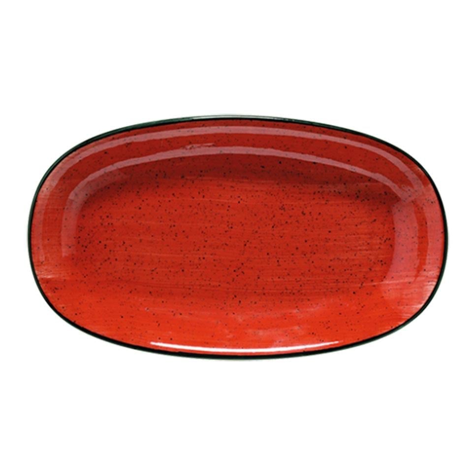 Aura PassionBonnaBonna Aura Passion Gourmet Oval Kayık Tabak 19 cm