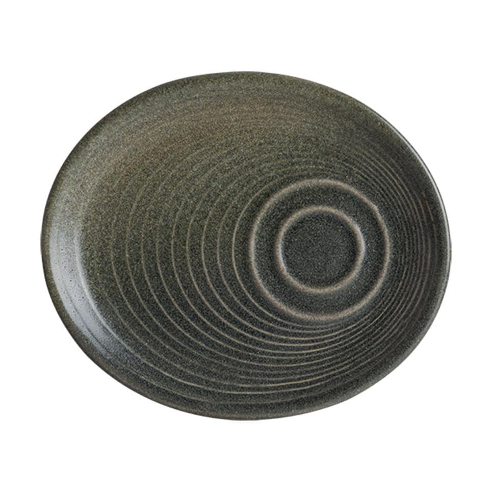 HornfelsBonnaBonna Hornfels Ripple Sunum Tabağı 20 cm