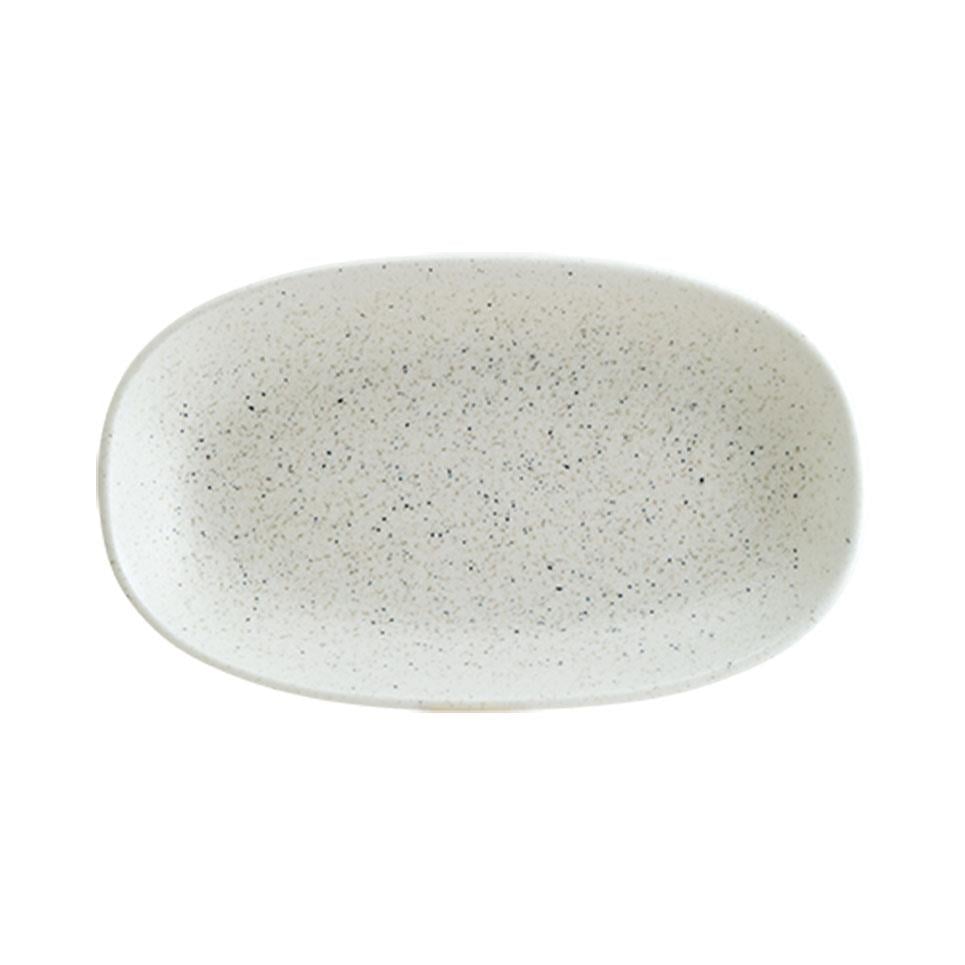 LucaBonnaBonna Luca Sand Gourmet Oval Kayık Tabak 34 cm