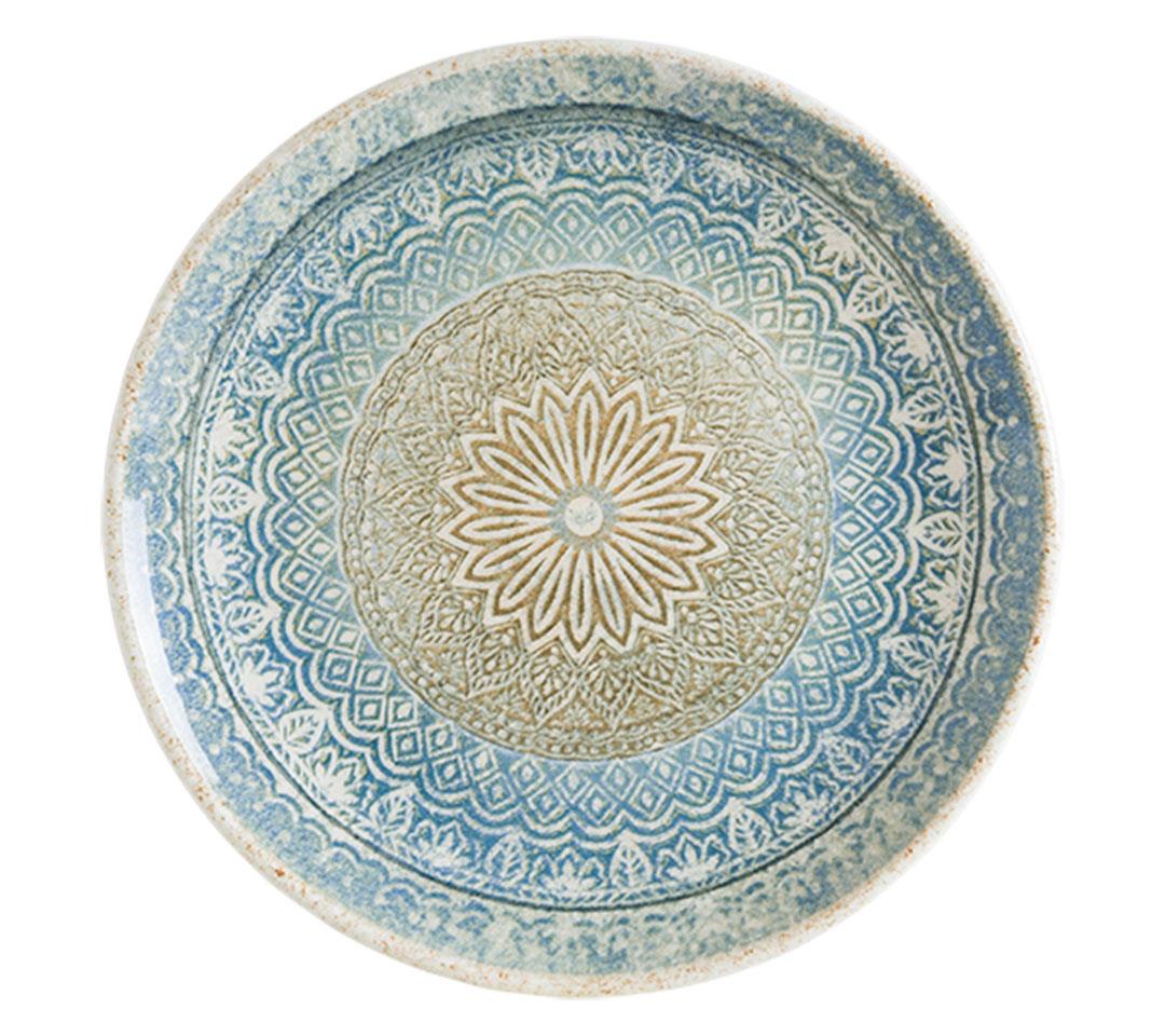 RivusBonnaBonna Rivus Ethnic Gourmet Düz Tabak 27 cm