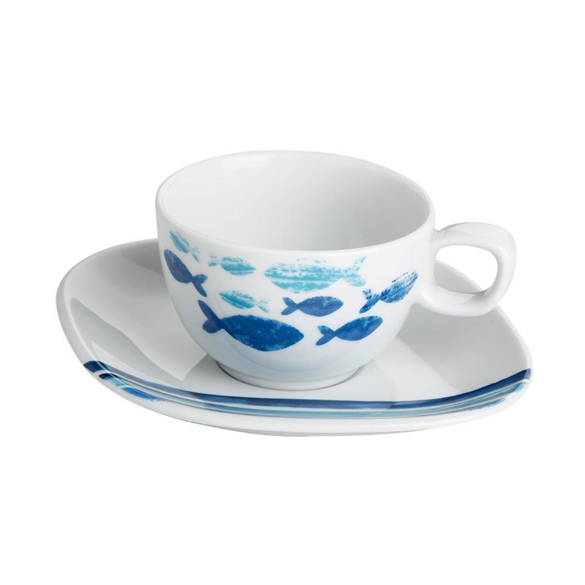Porland Porselen | Deep Blue | Porselen Çay Fincan Takımı 260 cc A+PDeep BluePorlandDeep Blue Porselen Çay Fincan Takımı 260 cc A+P