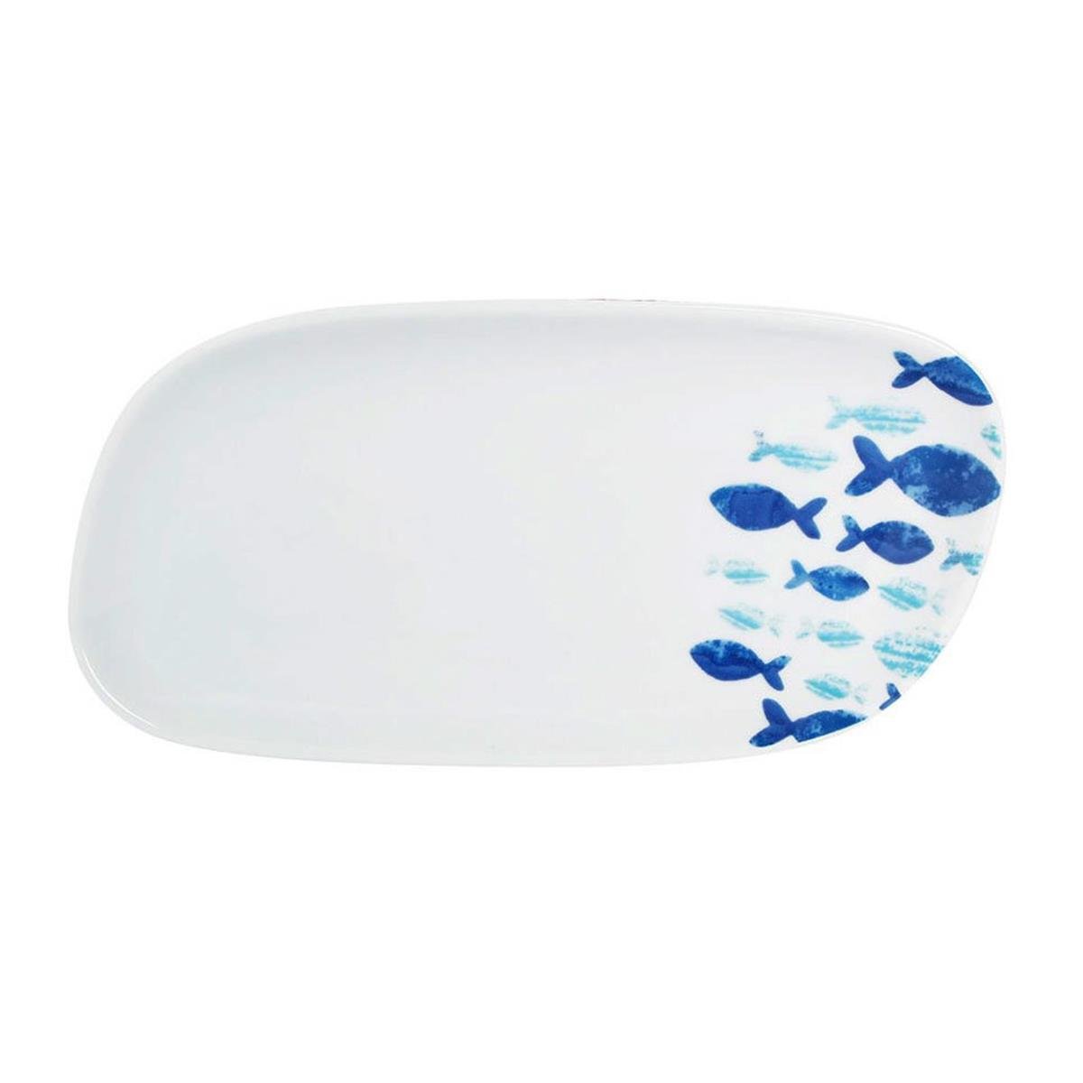 Porland Porselen | Deep Blue | Porselen Kayık Tabak A+PDeep BluePorlandDeep Blue Porselen Kayık Tabak A+P