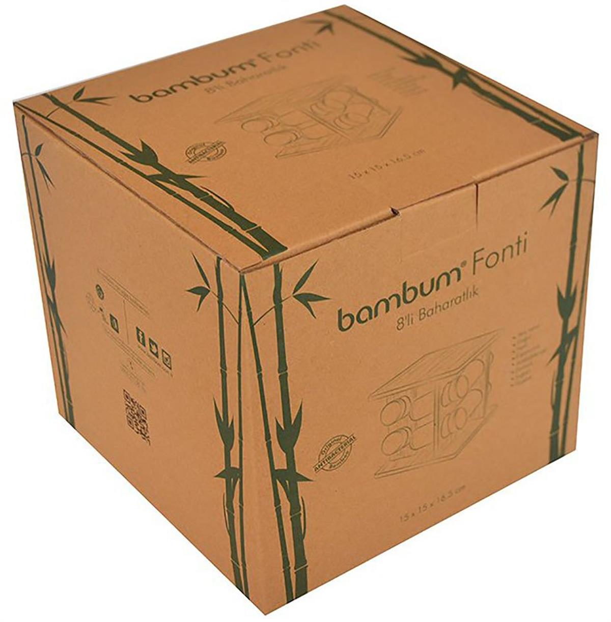 Bambum | Fonti | 8'li Dönen BaharatlıkBambumBambumFonti 8'li Dönen Baharatlık
