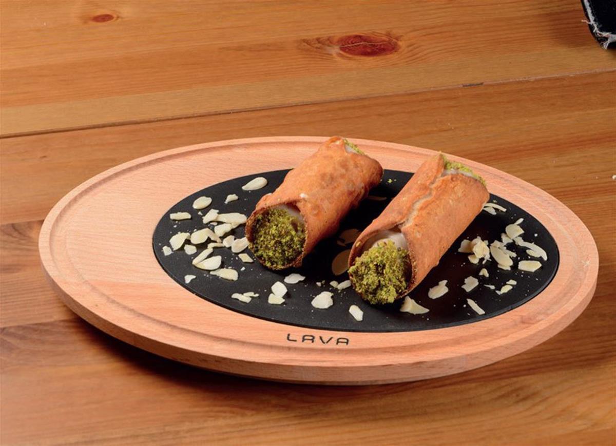 Lava Porselen Plakalı Oval Ahşap Et Tahtası 20x30 cmİroko AğacıLavaPorselen Plakalı Oval Ahşap Et Tahtası