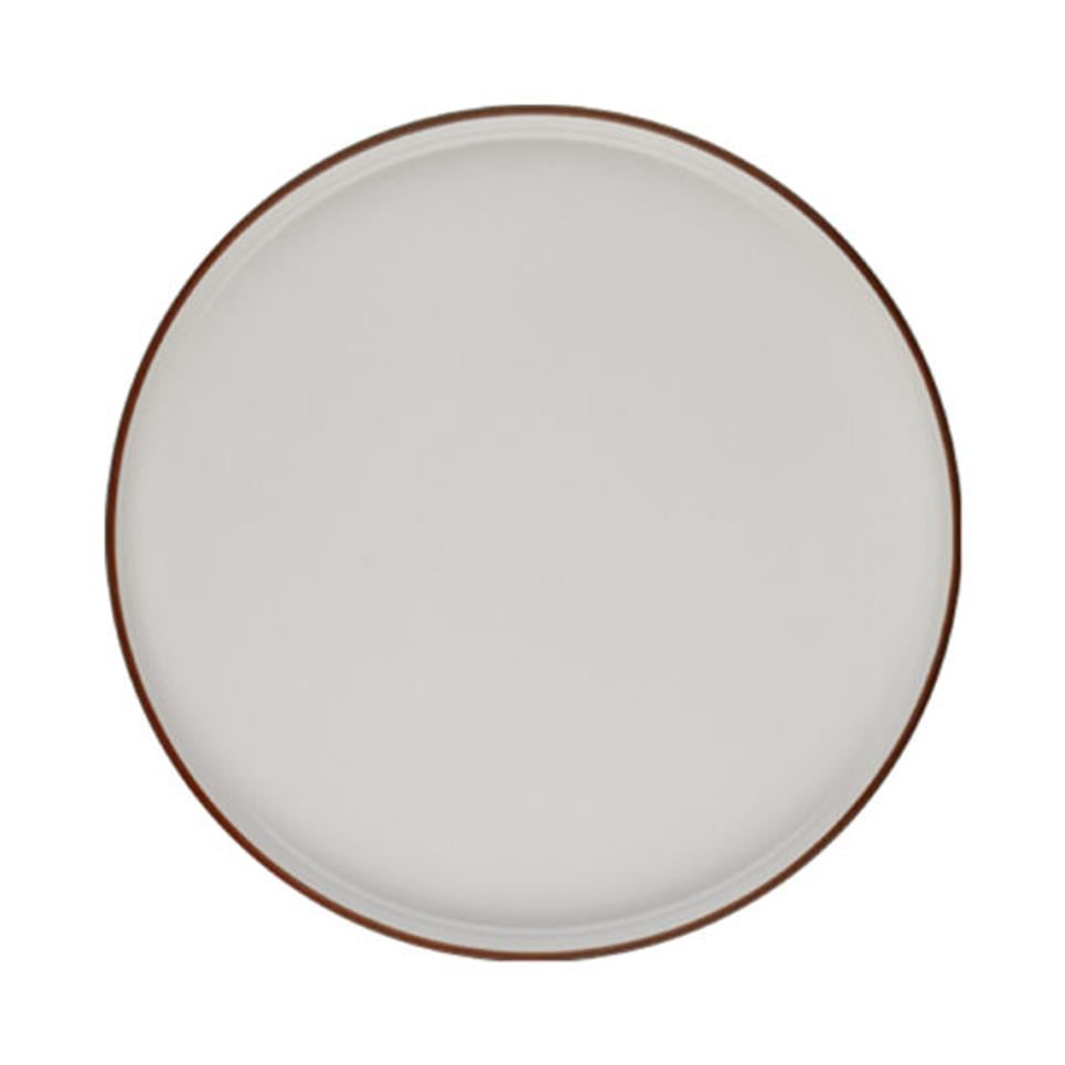Modest BrownID FinePorser Modest Brown Düz Tabak 16,5 cm