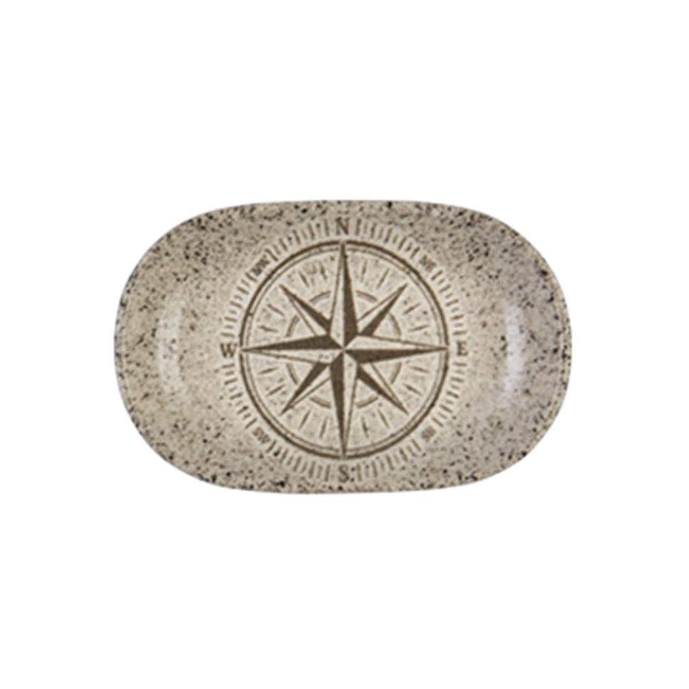 PiriID FinePorser Piri Oval Kayık Tabak 14 cm