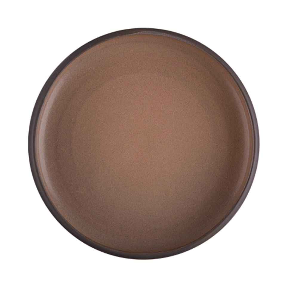 Taupe CelestaID FinePorser Roots Taupe Celesta Düz Tabak 22 cm