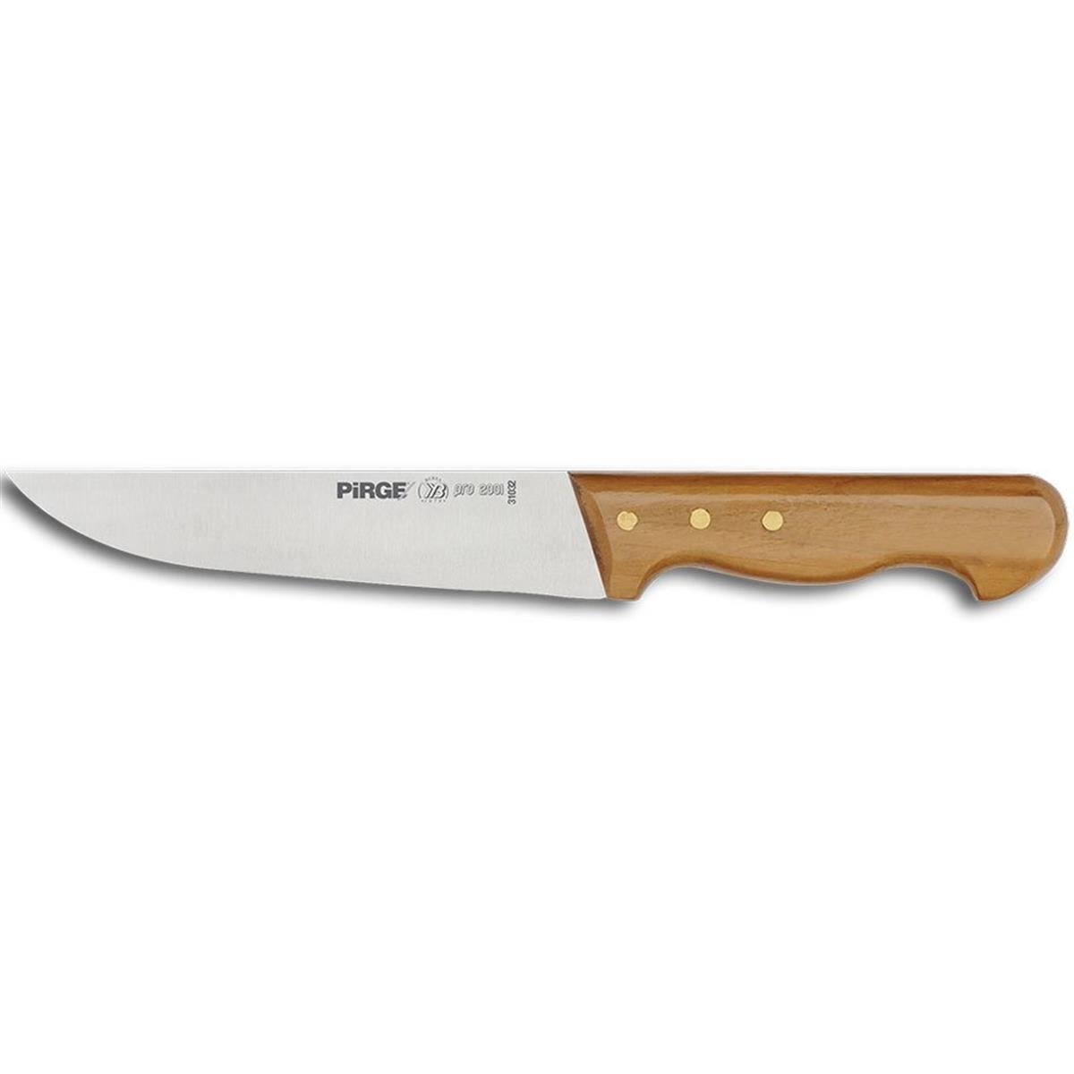 Pirge Pro 2001 Kasap Bıçağı No:2 Ceviz Ağacı SapPro 2001PirgePro 2001 Kasap Bıçağı