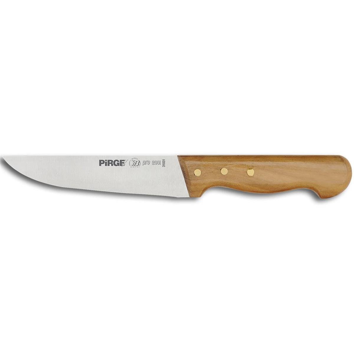 Pirge Pro 2001 Kasap Bıçağı No:1 Ceviz Ağacı SapPro 2001PirgePro 2001 Kasap Bıçağı