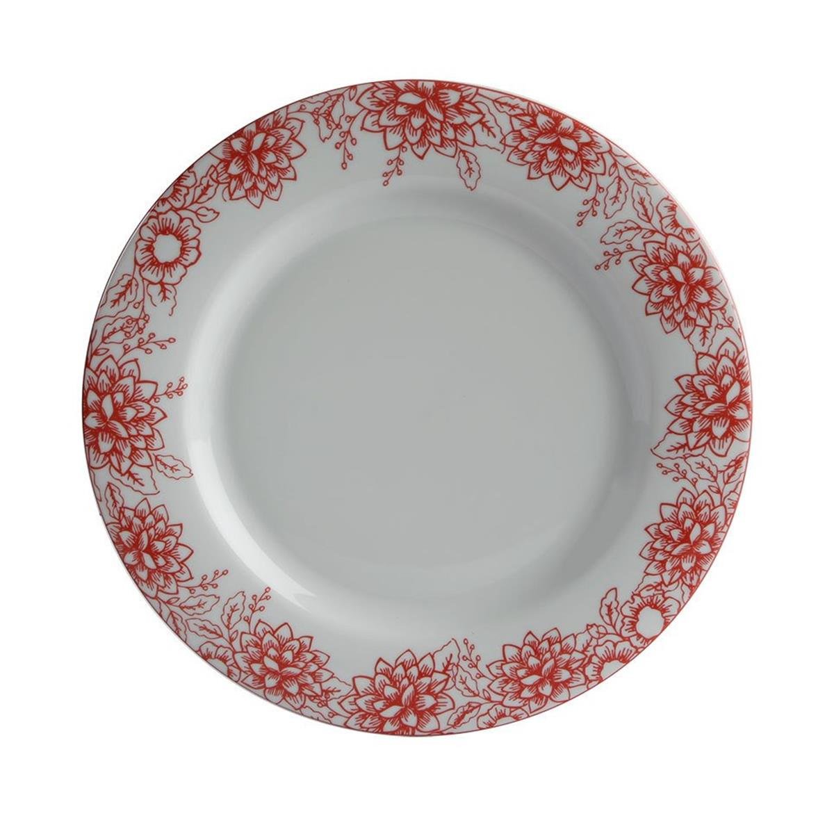 Porland Porselen | Red Manoir | Porselen Düz Tabak A+PRed ManoirPorlandRed Manoir Porselen Düz Tabak A+P