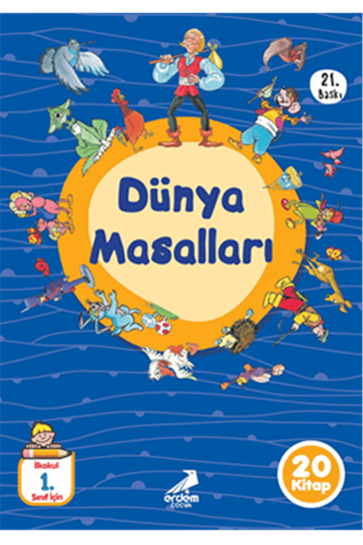 1. Sınıflar İçin Dünya Masalları Dizisi - 20 kitap