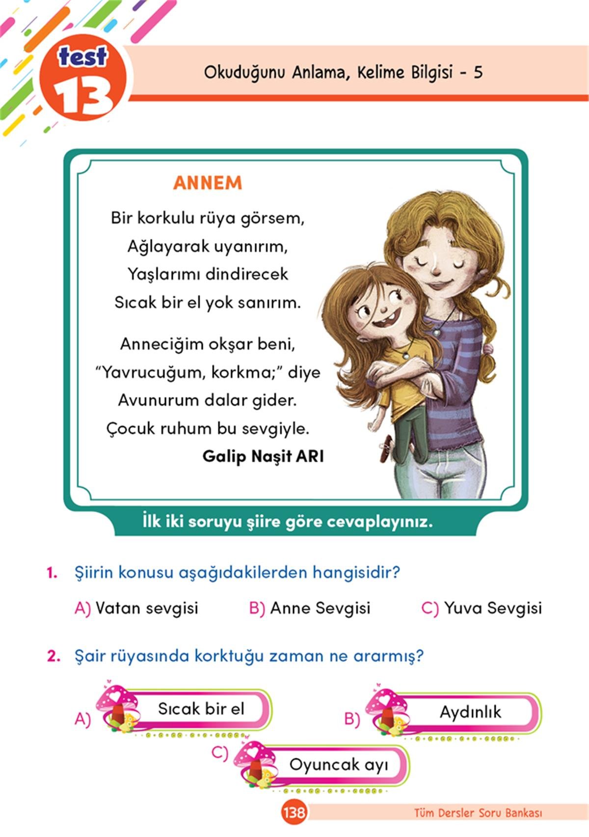 Dikkat Atölyesi 1. Sınıf Tüm Dersler Yeni Nesil Soru Bankası