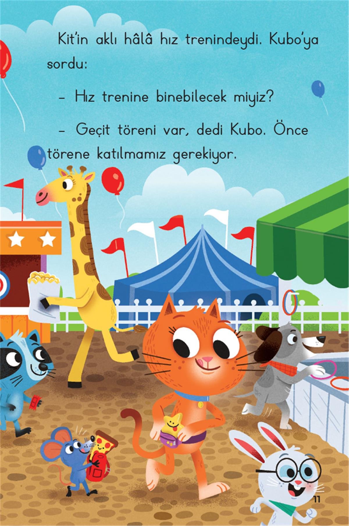 Dikkat Atölyesi  Kit ve Kubo - Lunapark Hız Treninde