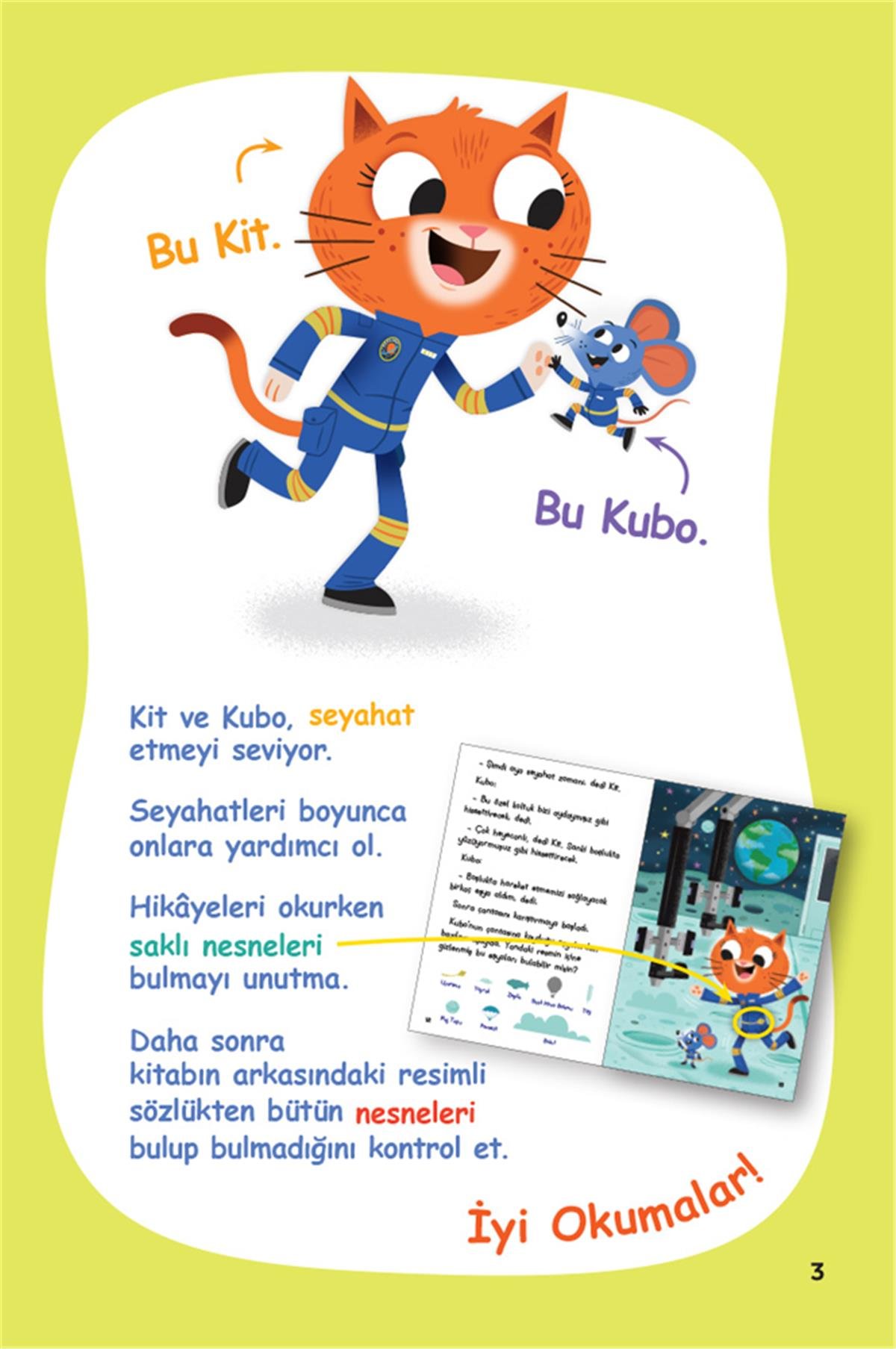 Dikkat Atölyesi  Kit ve Kubo - Uzay İstasyonu