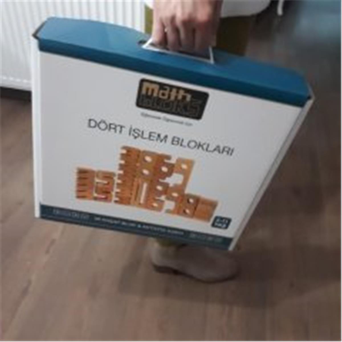 Dikkat Atölyesi Mathbloks Ahşap Dört İşlem Blokları 48 Parça