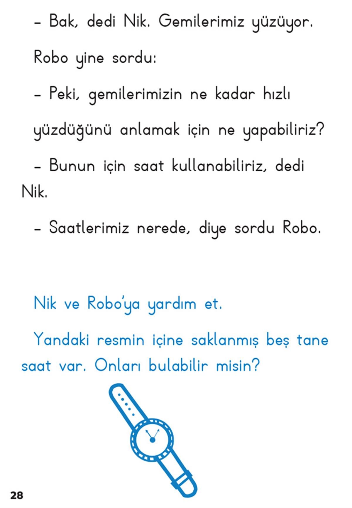 Dikkat Atölyesi  Nik ve Robo - 5N1K ile Yelkenli