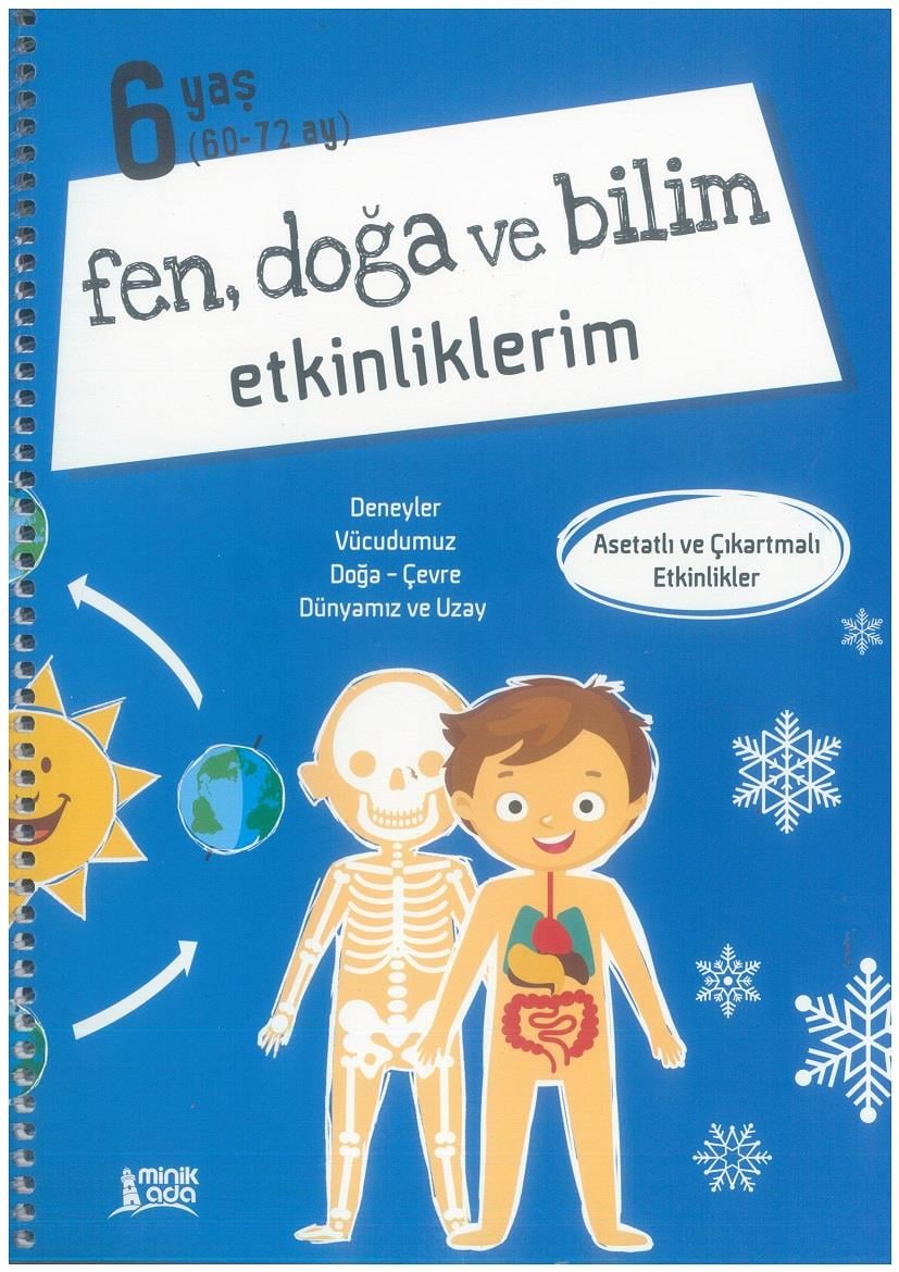 Minik Ada Fen Doğa ve Bilim Etkinlikleri 6- yaş 